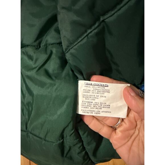 Vintage Billy The Kid Winter Coat with Detachable Goggles Size 7 Rare Blue Green - Picture 6 of 8